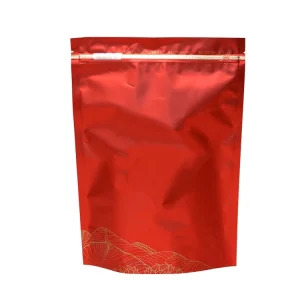 250g/500g Chinese Big Red Robe Tea Set Zipper Bags