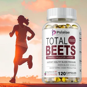 Total Beet - Heart Health,  Enhances Energy, Endurance,Promotes Circulation and Blood Flow - 120 Capsules
